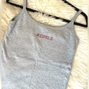 Gray Rebel Tank Top